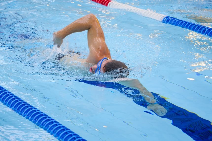 Illustration de natation